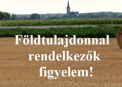 Fajsz-Miske Földtulajdoni Közösség Képviselőjének hirdetése