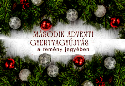 Második adventi gyertyagyújtás