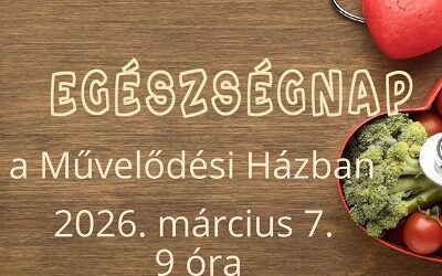 Most tehetsz az egészségedért!